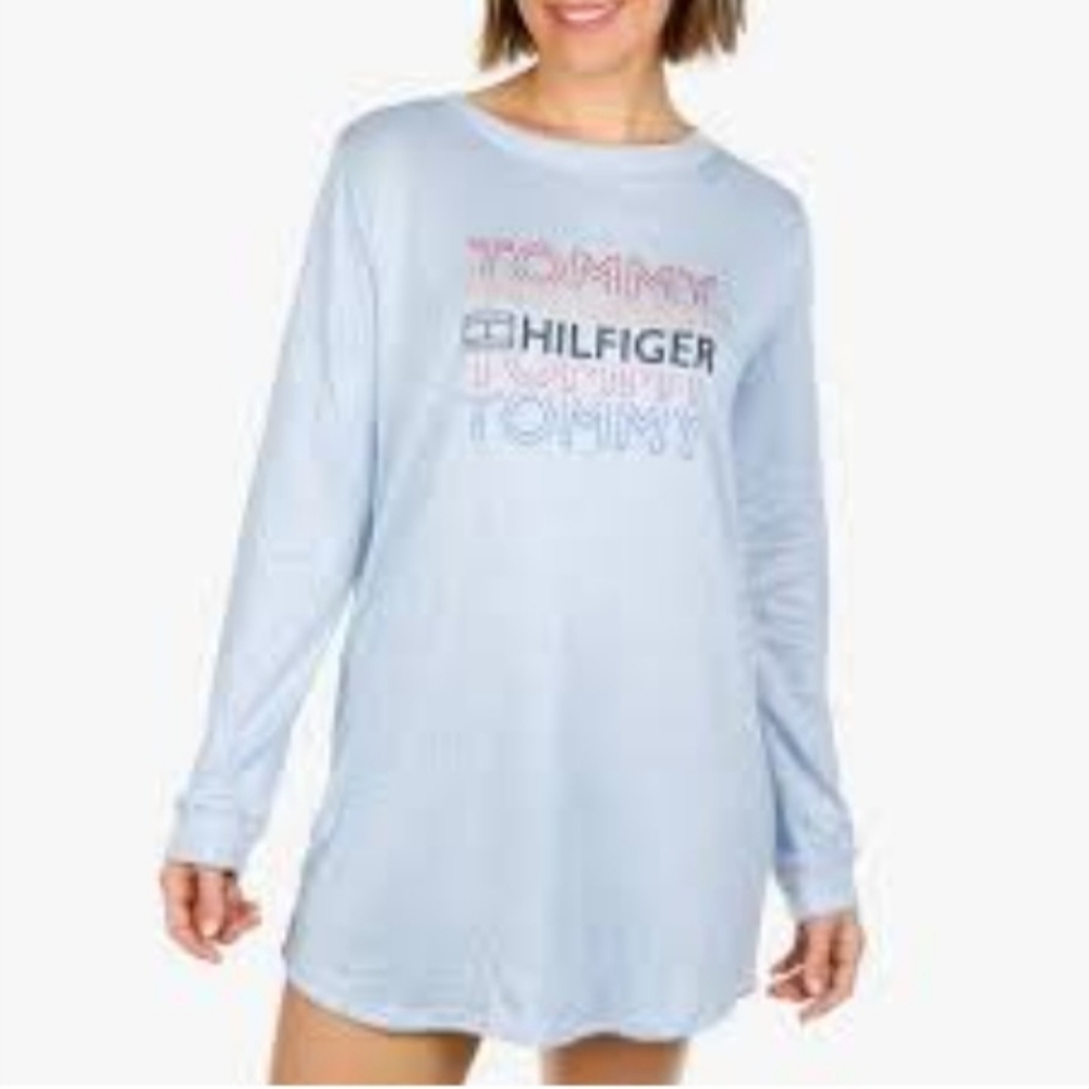 Tommy Hilfiger Knit Night Shirt Large